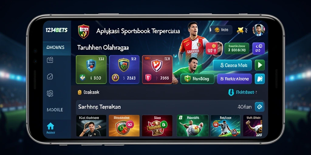 Tampilan gameplay menarik dari 1234BETS saat bertaruh pada olahraga.