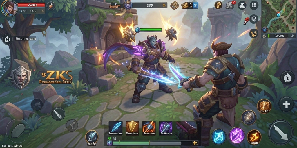Tangkap momen seru dalam aksi pertarungan ARPG di 8ZK.