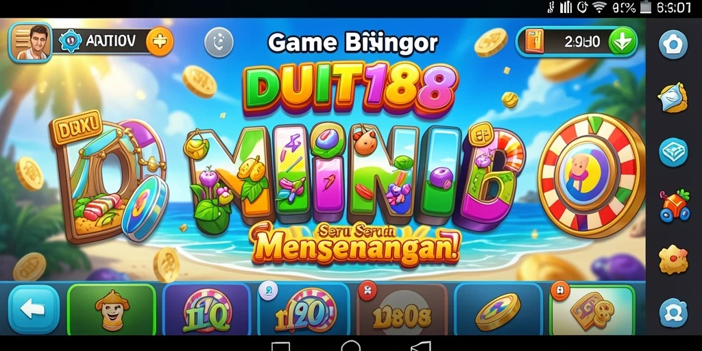 Tampilan screenshot permainan Bingo yang seru dan interaktif.