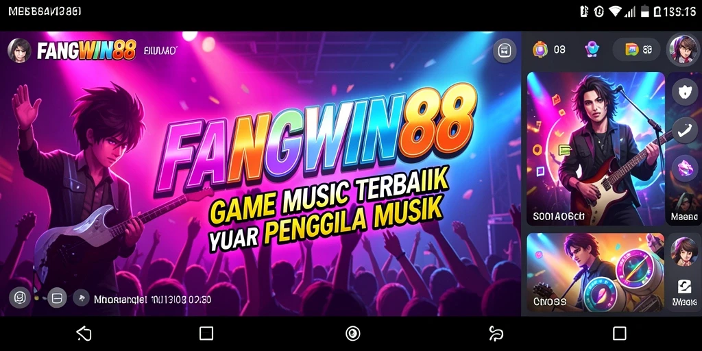 Tampilan gameplay seru di FANGWIN88 yang penuh warna.