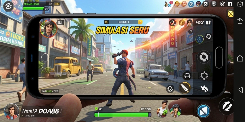 Gameplay POA88 yang menarik dalam simulasi interaktif.