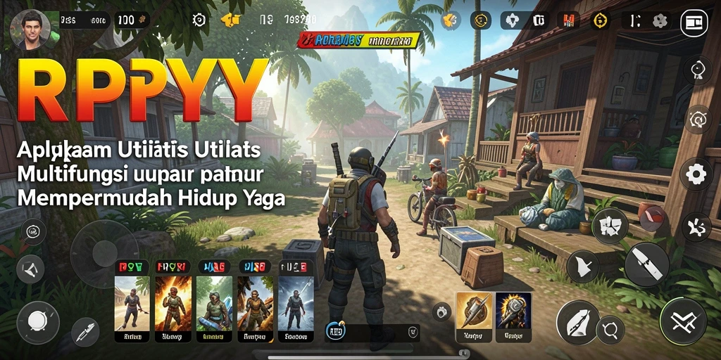 Tampilan antarmuka RPYYY yang sederhana dan intuitif.