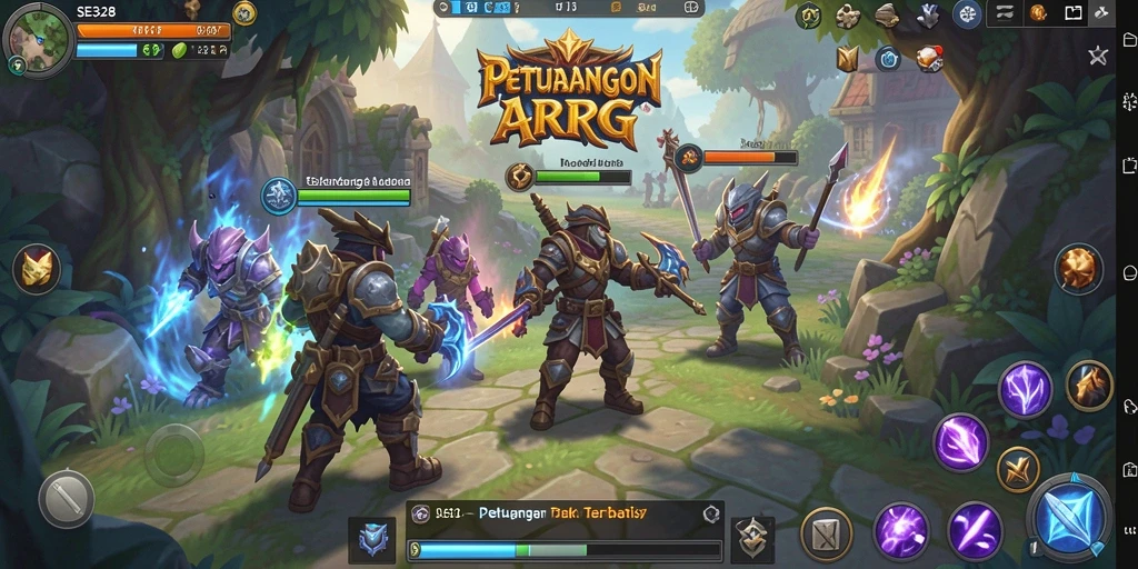 Screenshot menunjukkan aksi pertarungan intens dalam SE328.