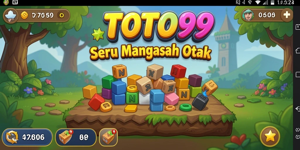 Tangkapan layar utama TOTO99 menunjukkan gameplay Puzzle yang menarik.